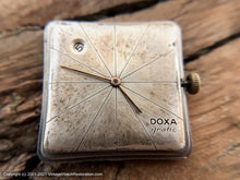 Load image into Gallery viewer, Doxa &#39;Grafic&#39; Date at Top Left of Starburst Dial, Manual,  31x36mm
