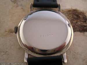 Election with Dove Gray Dial and Sun Burst Design, Manual, Huge 37.5mm