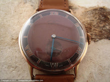 Load image into Gallery viewer, Massive 18K Rose Gold Election Grand Prix Brown Two-Tone Dial, Manual, Massive 37mm
