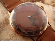 Load image into Gallery viewer, Massive 18K Rose Gold Election Grand Prix Brown Two-Tone Dial, Manual, Massive 37mm
