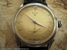 Load image into Gallery viewer, Elgin Shockmaster Exquisite Two-Tone Dial, Manual, 32mm
