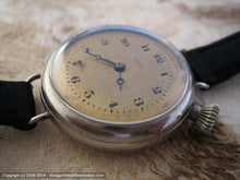Load image into Gallery viewer, Early (1915) Golden Dial Elgin with Crown at 2 OClock, Manual, 32mm
