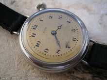 Load image into Gallery viewer, Early (1915) Golden Dial Elgin with Crown at 2 OClock, Manual, 32mm
