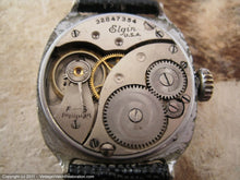 Load image into Gallery viewer, Elgin Avigo with Rarely Seen Original Dial and Case, Manual, 29.5x35mm
