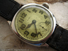 Load image into Gallery viewer, Early Transitional Elgin with Light Golden Patina Dial, Manual, 31x37.5mm
