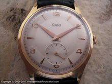 Load image into Gallery viewer, Magnificent NOS Eska Two-Tone Dial, Manual, Large 36mm
