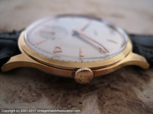 Magnificent NOS Eska Two-Tone Dial, Manual, Large 36mm