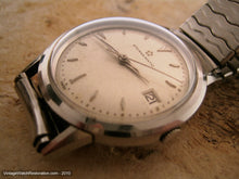 Load image into Gallery viewer, Eterna-matic Stainless with Date, Manual, Large 35mm
