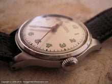 Load image into Gallery viewer, Eterna Automatic Bumper Military Style WWII Era Green Lume Dial, Automatic, 32mm
