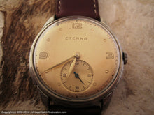 Load image into Gallery viewer, WWII Era Classic Gold Dial Eterna, Manual, Large 35mm
