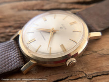 Load image into Gallery viewer, Elgin Pie Pan Dial, Silver and Gold, So Elegant, Manual, 34mm
