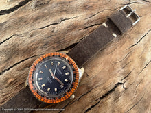 Load image into Gallery viewer, Exactus with Black Dial and Amazing Orange Bezel Ring, Date, Automatic, Huge 42mm
