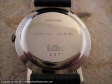 Load image into Gallery viewer, Classic Calatrava style Germinal Voltaire in 14K White Gold Case, Manual, 34mm
