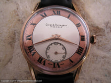 Load image into Gallery viewer, Stunning Girard-Perregaux Copper-White Roman Dial, Manual, Large 36mm
