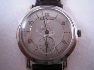 Very Large Girard-Perregaux with St. Christopher Dial Design, Manual, Very Large 38mm