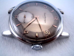 Stainless Girard-Perregaux Sunburst with Rose Gold highlights, Manual, Very Large 36mm