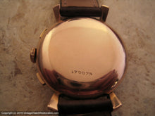 Load image into Gallery viewer, Epic Girard-Perregaux 18K Red Gold Chronograph Telemetre Scale, Manual, Huge 37mm
