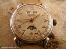 Load image into Gallery viewer, Complicated Gotham Date-O-Matic Moonphase, Manual, Large 35mm
