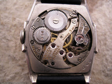 Load image into Gallery viewer, Gruen Guild Black Dial in Fantastic Deco Case, Manual, 27x34mm
