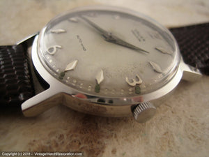 Gruen Precision Autowind with Attractively Designed Original Dial, Automatic, Large 34mm