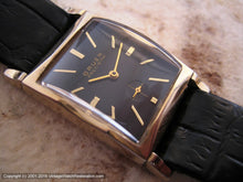 Load image into Gallery viewer, Stunning Gruen Precision Black Dial in Art Deco Case, Manual, 22.5x39mm
