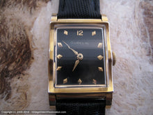 Load image into Gallery viewer, Gubelin Black Dial Splendor with Wave Case and Crystal, Manual, 22x35mm
