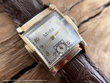 Load image into Gallery viewer, Gruen Verithin Silver Dial with Art Deco Case and Beveled Crystal, Manual, 28x37mm

