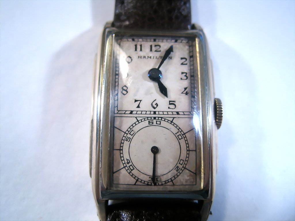 HAMILTON. A DOCTOR'S WRISTWATCH Seckron, Ref: 6214