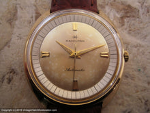 Load image into Gallery viewer, Hamilton C-Shaped Case with Outer Chapter Ring on Dial, Automatic, Large 36mm
