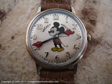 Load image into Gallery viewer, Large Size Helbros Mickey Mouse, Manual, Large 34mm
