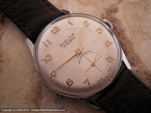 Mint Hislon (Cortebert) with Stunning Dial and Case, Manual, Large 35mm