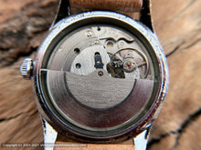 Load image into Gallery viewer, Helbros Original Golden Pie-Pan Dial German Made, Automatic, 33mm
