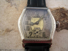 Load image into Gallery viewer, Illinois 14K White Gold Filled with Original Two-Tone Dial, Manual, 31x37mm
