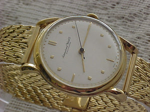 IWC Solid 18k Bracelet, Cal 89, Manual, Very Large 36mm