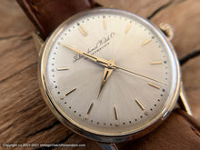Load image into Gallery viewer, IWC Cal 89 with Sunburst Design Dial in 18K Gold Case, Manual, 33.5mm
