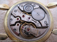 Load image into Gallery viewer, 18K IWC with Creamy Yellow Dial and Stunning Tear Drop Lugs, Manual, Large 35.5mm
