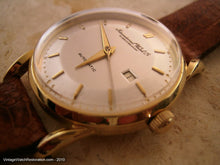 Load image into Gallery viewer, Rare Ingenieur Movement Cal 8521 Pie Pan 18K Gold IWC, Automatic, 34mm
