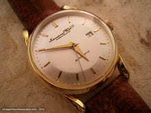 Load image into Gallery viewer, Rare Ingenieur Movement Cal 8521 Pie Pan 18K Gold IWC, Automatic, 34mm
