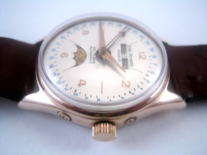 Jean Richard Moon Phase Complicated, Manual, 33mm