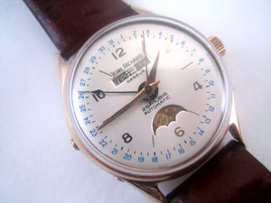 Jean Richard Moon Phase Complicated, Manual, 33mm