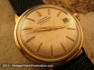 Rare Junghans Chronometer Date Original, Automatic, Large 35mm