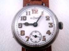 Load image into Gallery viewer, Rare and Early LeCoultre Porcelain WWI Era, Manual, 34mm
