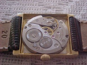 Longines Solid 18K Squared, Manual, 24mm x 29mm