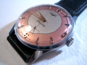 Longines Flagship Salmon Dial, Manual, Very Large 37mm