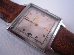 Longines Square Two-Toned Gem, Manual, 28x36mm