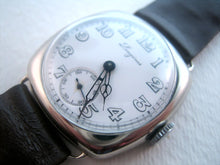 Load image into Gallery viewer, Early Porcelain Dial Longines Cushion, Manual, 32x32mm
