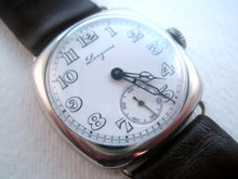 Load image into Gallery viewer, Early Porcelain Dial Longines Cushion, Manual, 32x32mm
