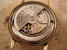 Load image into Gallery viewer, Classic Longines with Original Pearl Dial and Raised Baton Markers, Automatic, Large 34mm
