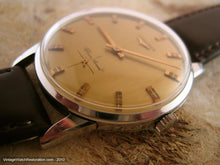 Load image into Gallery viewer, Golden Dial Longines Silver Arrow, Manual, Very Large 35mm

