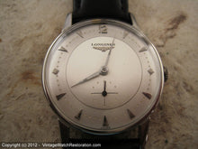 Load image into Gallery viewer, Superb Two-Tone Longines with Inset Dot Markers, Manual, 33.5mm
